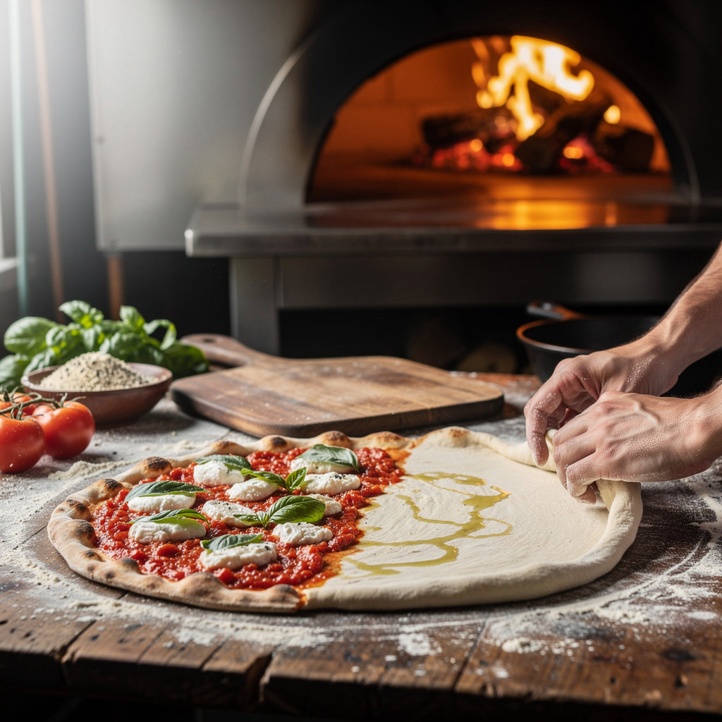 Mario's Pizza Chicago neighborhood pizzeria serving authentic wood-fired pizza